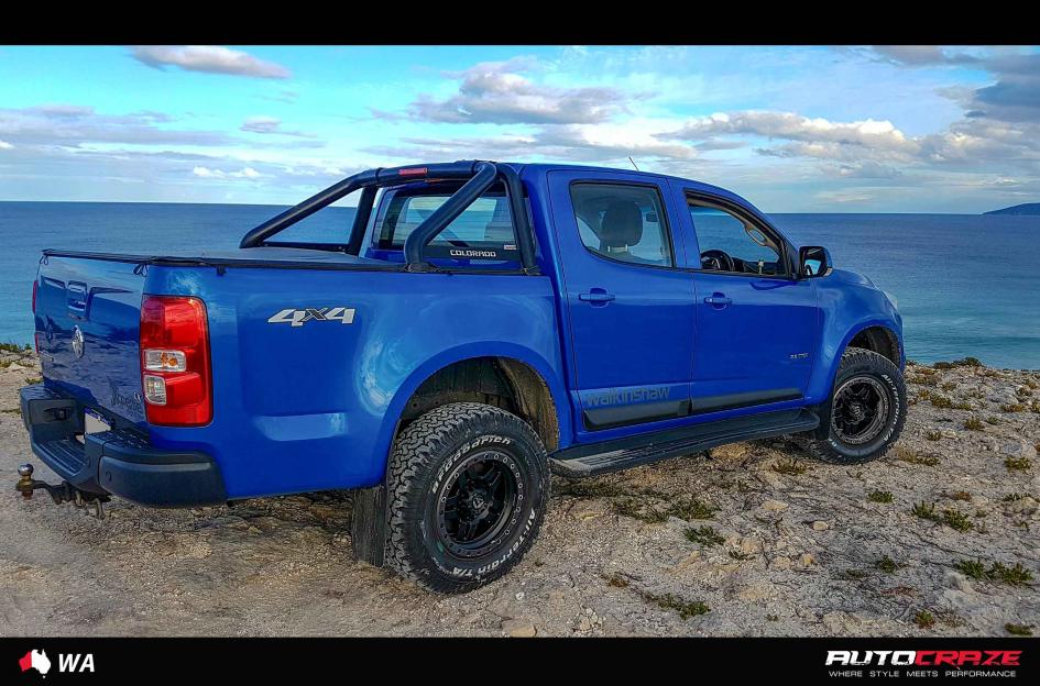 HOLDEN COLORADO ANZA MATTE BLACK WITH ANTHRACITE RING